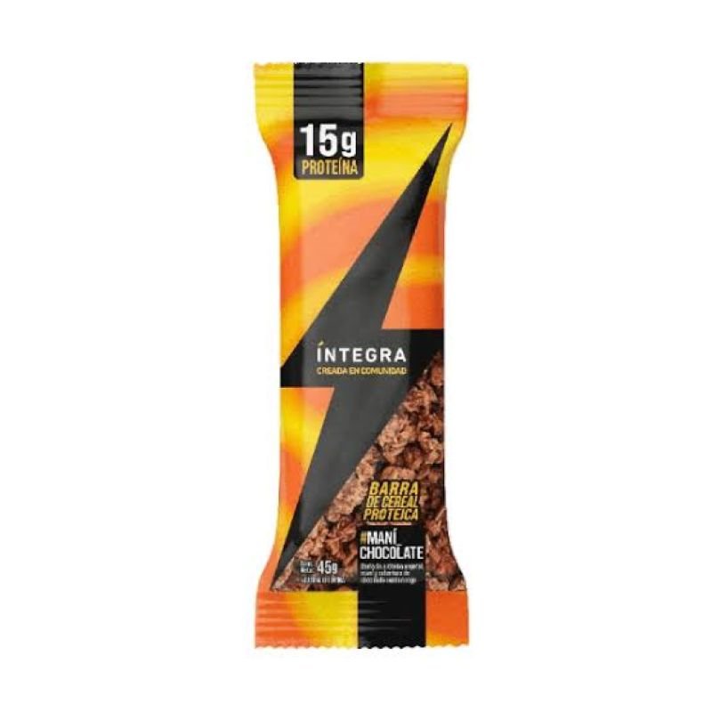 BARRA DE CEREAL PROTEICA INTEGRA MANICHOCOLATE 45GR