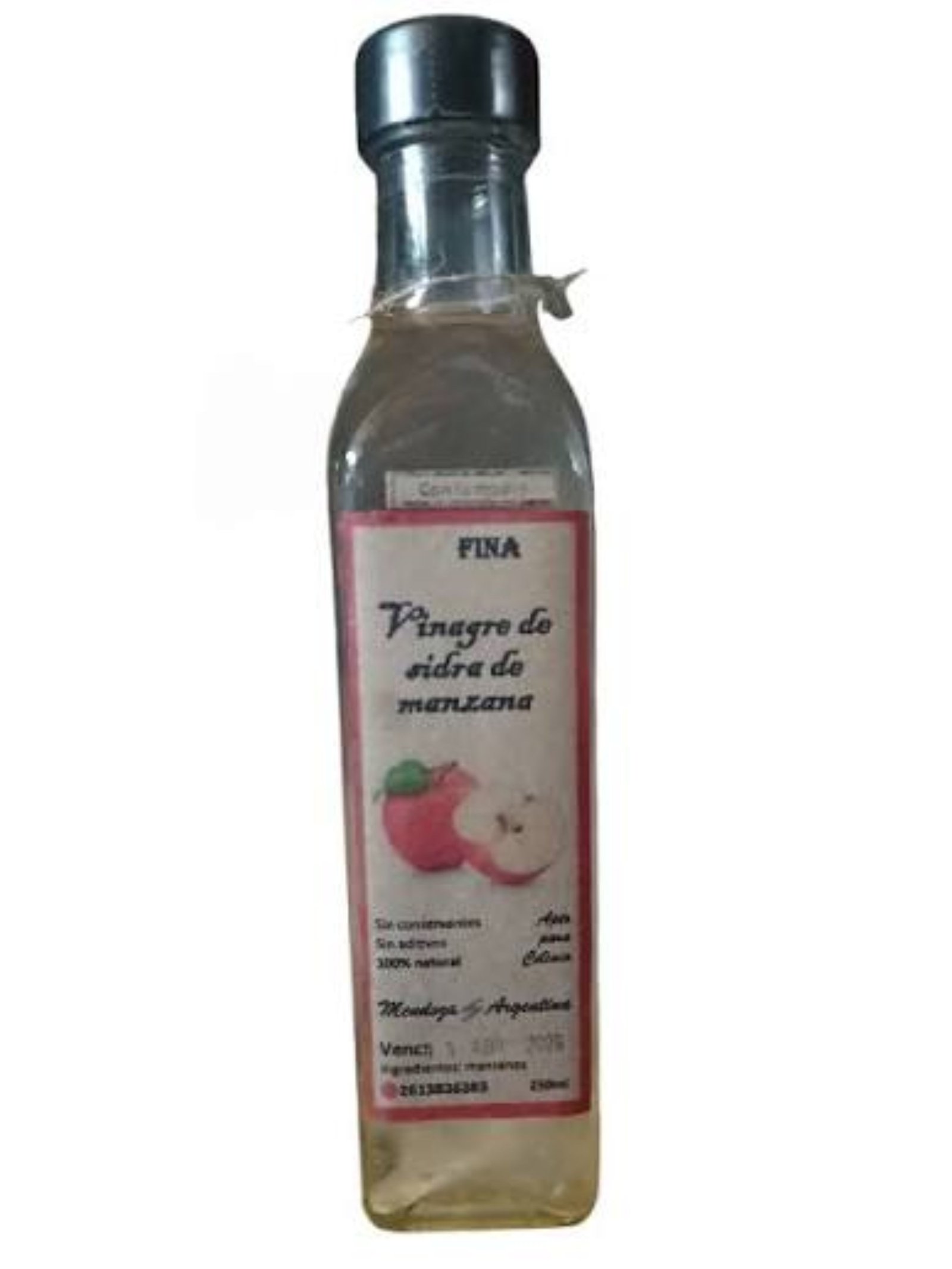 VINAGRE DE SIDRA DE MANZANA LA FINA 250 ML