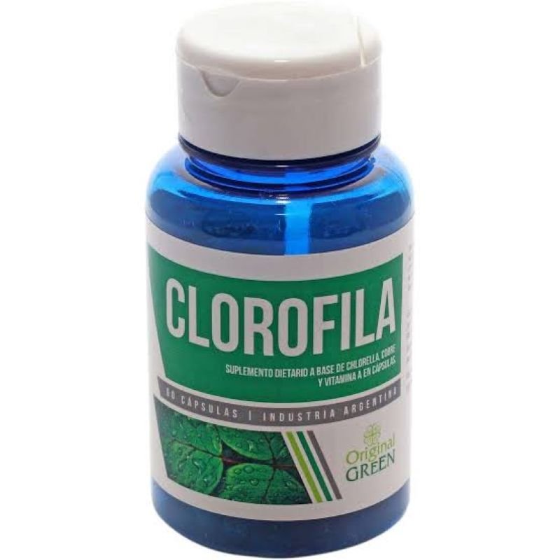 CLOROFILA 60 CAPS ORIGEN GREEN