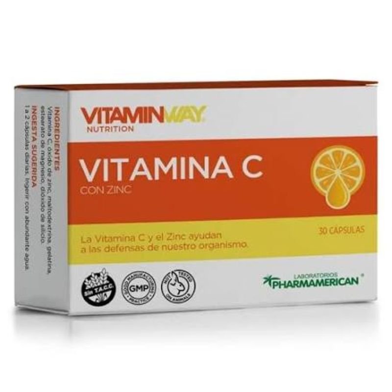 VITAMINA C VITAMINWAY 30 CAPS