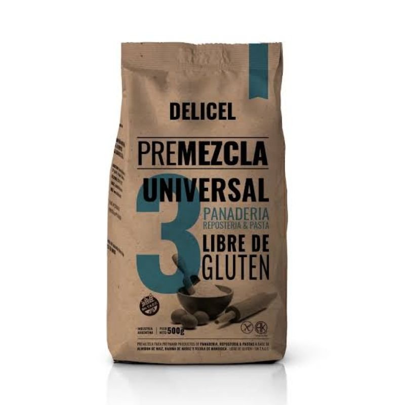 PREMEZCLA UNIVERSAL DELICEL 500 G