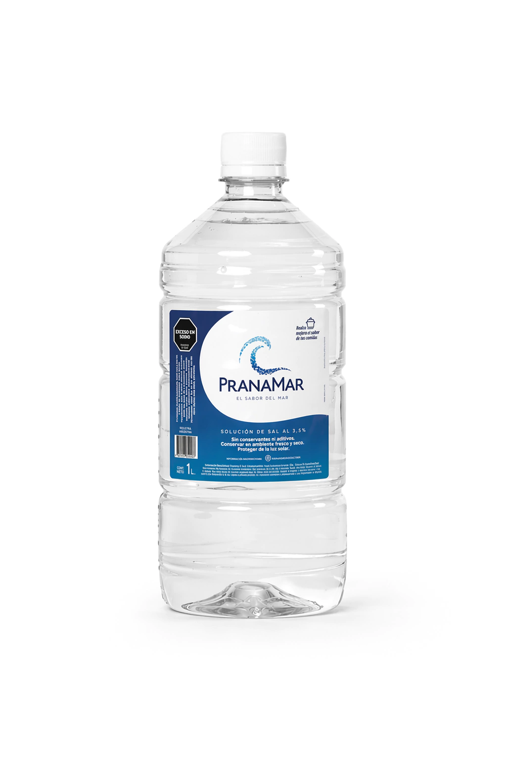 PRANAMAR AGUA DE MAR 1L