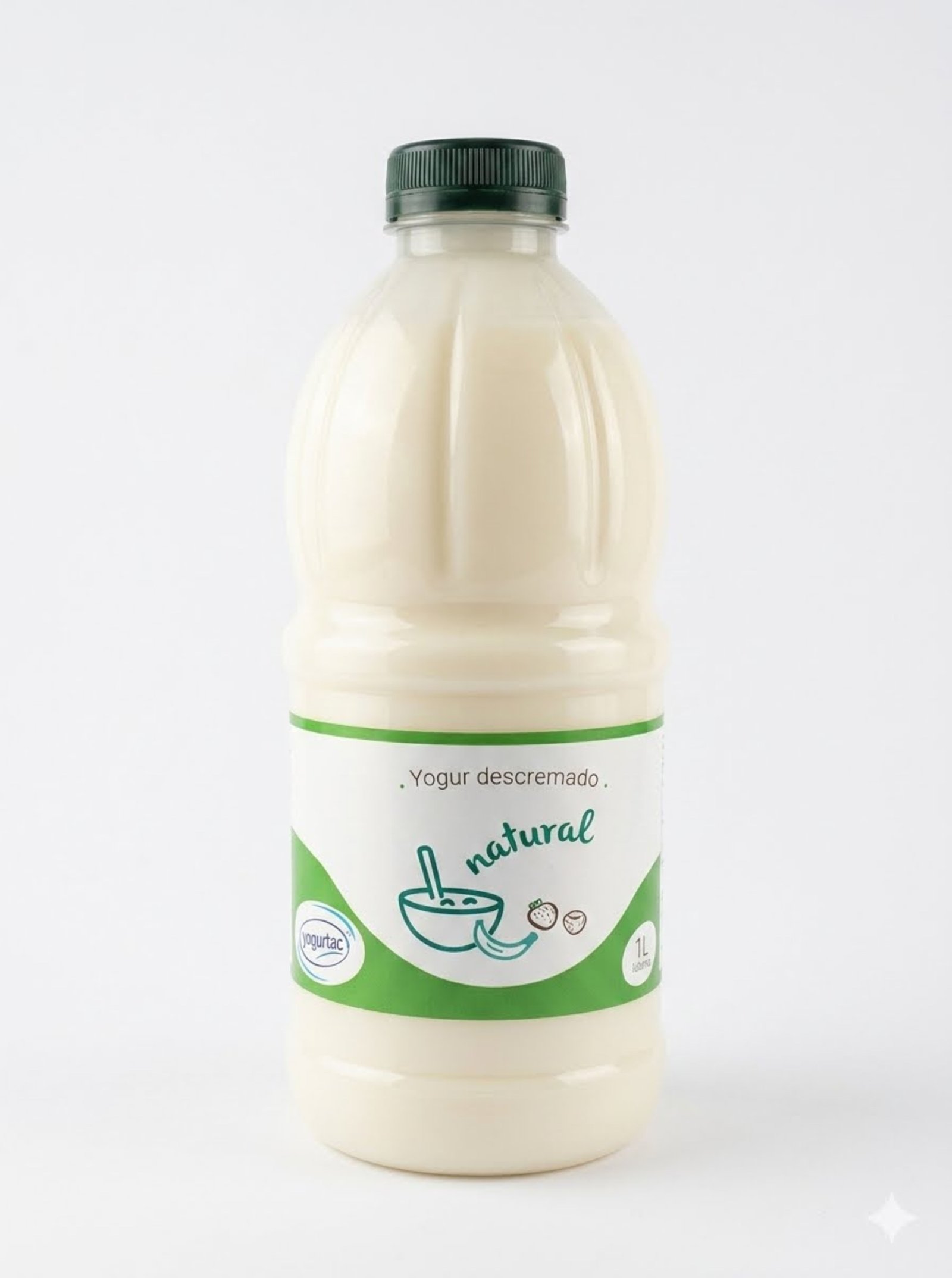 YOGUR DESCREMADO NATURAL YOGURLAC 1 L