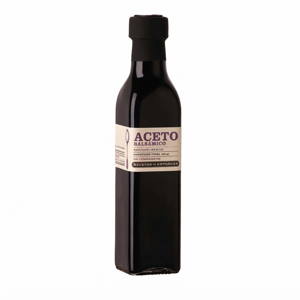 ACETO BALSAMICO REDUCCION RECETAS DE ENTONCES 250 ML