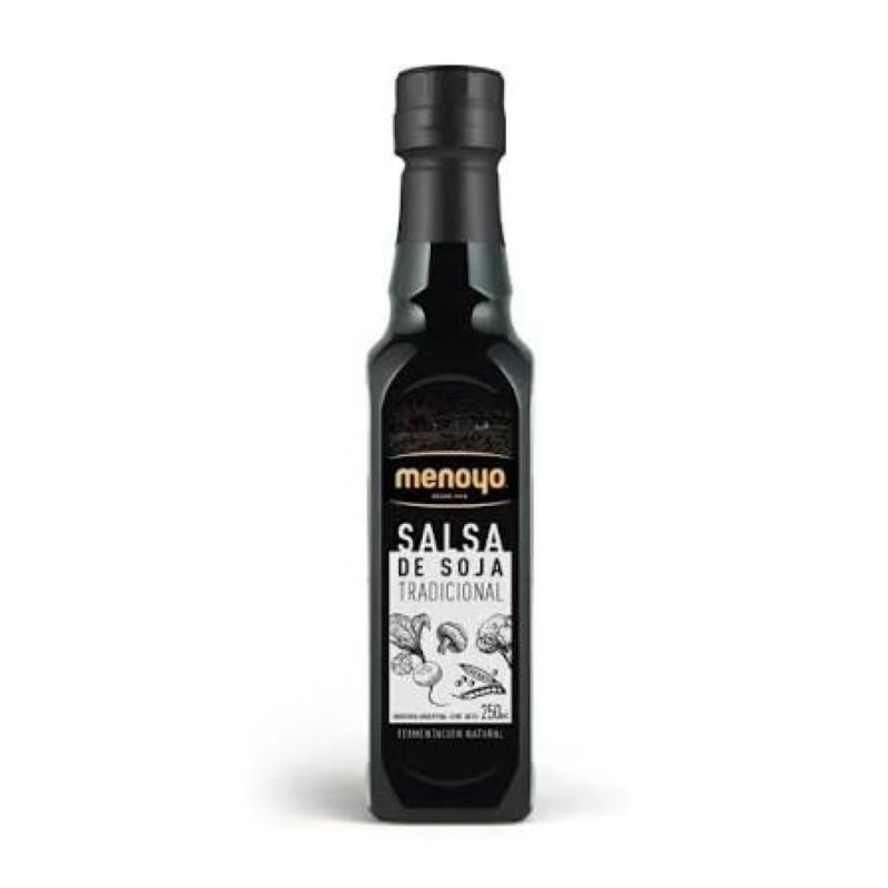 SALSA DE SOJA TRADICIONAL MENOYO 250 ML