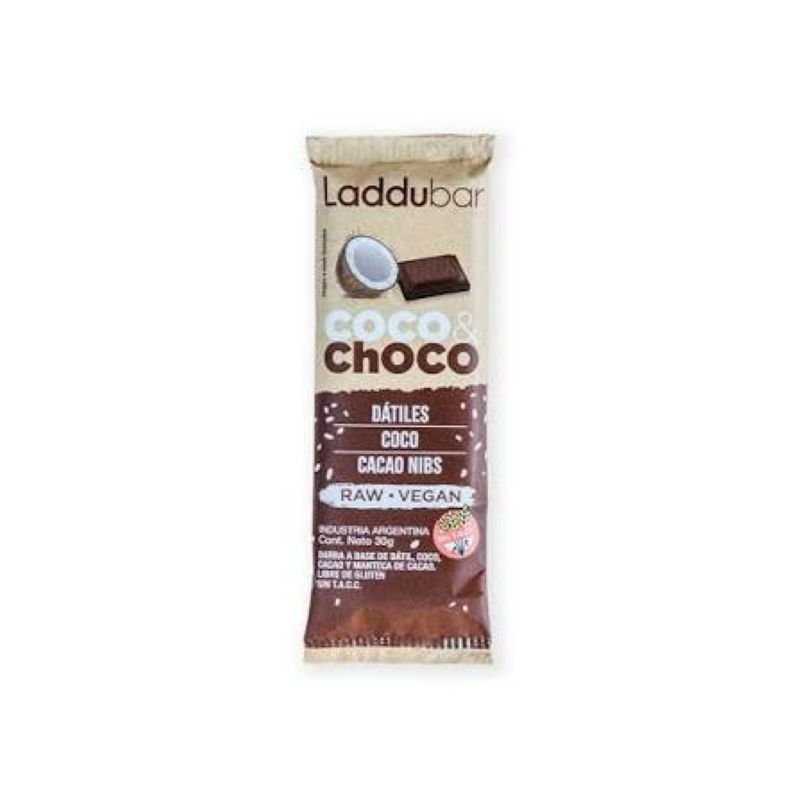 BARRITA VEGANA LADDUBAR CHOCOCOCO 30GR