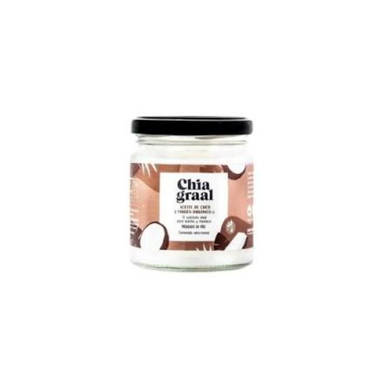 ACEITE DE COCO VIRGEN PRENSADO FRIO CHIA GRAAL 90ML