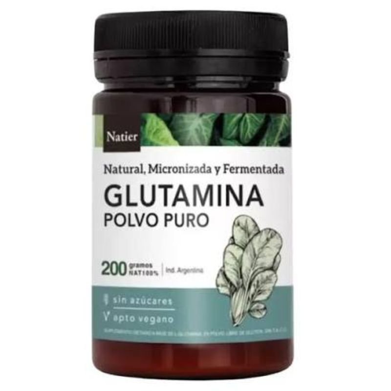 GLUTAMINA POLVO NATIER 200GR