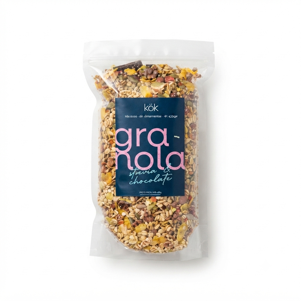 GRANOLA STEVIA Y CHOCO KOK 430GR