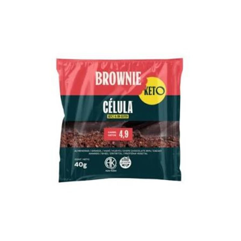 BROWNIE KETO CELULA 40GR