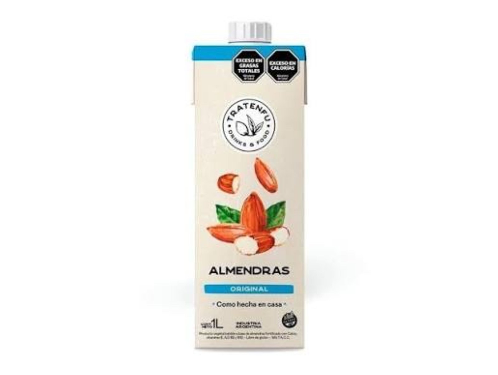 LECHE DE ALMENDRAS ORIGINAL TRANTEFU 1L