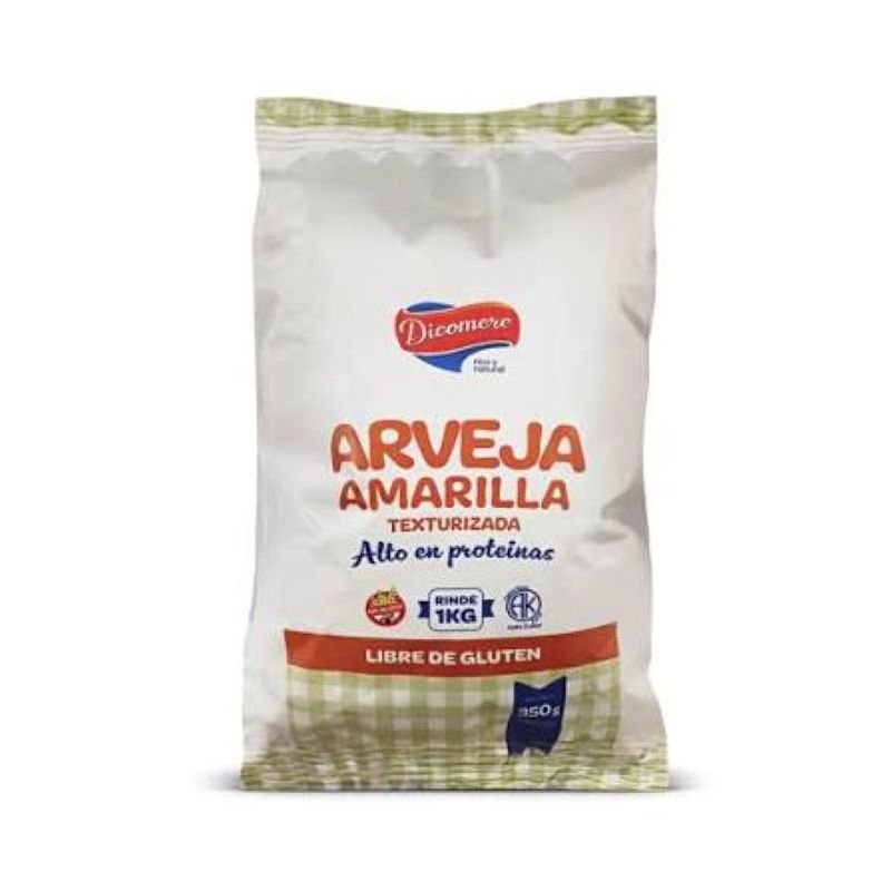 ARVEJA AMARILLA TEXTURIZADA DICOMERE 350GR