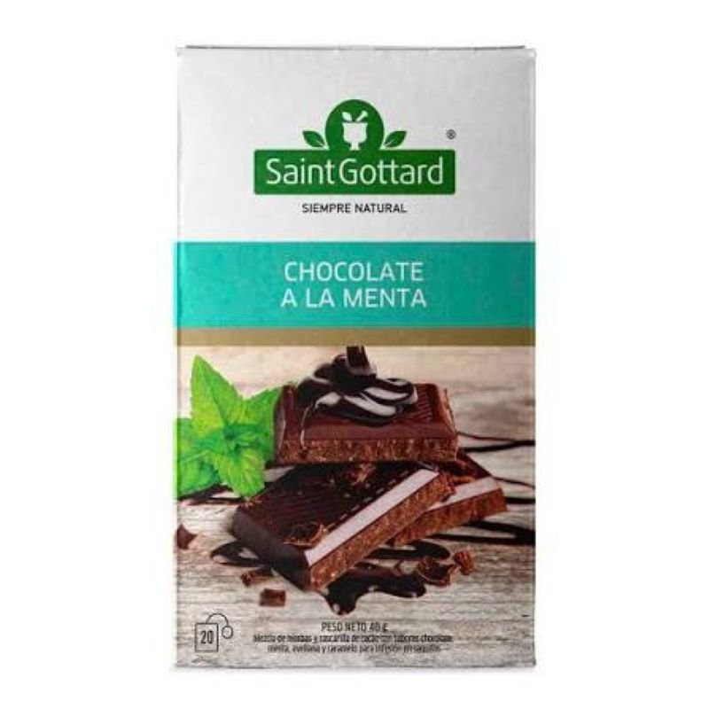 INFUSION CHOCOLATE A LA MENTA SAINT GOTTARD 20SAQ