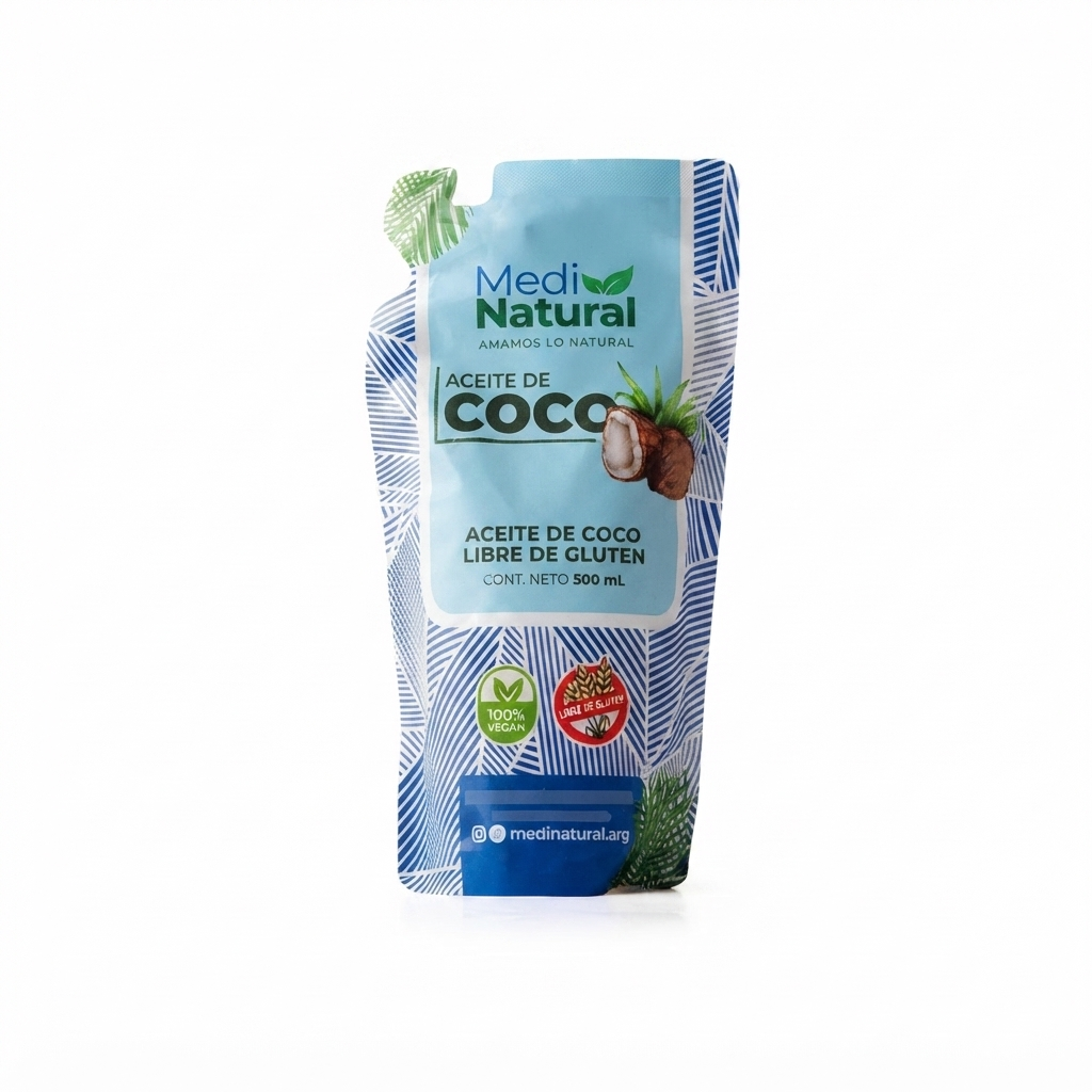 ACEITE DE COCO NEUTRO DOYPACK MEDINATURAL 500ML