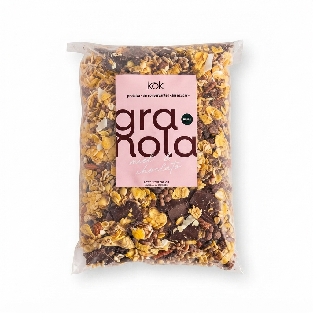GRANOLA MIEL Y CHOCO KOK 900G