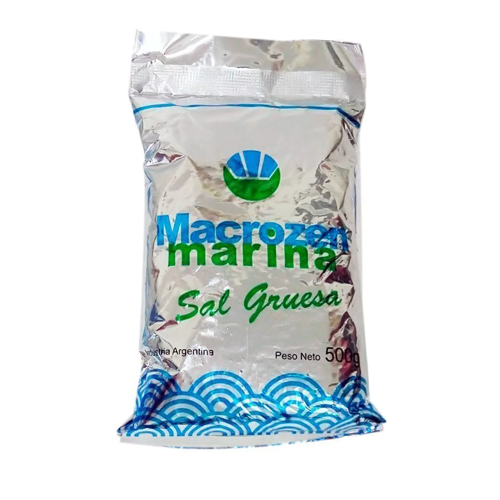 SAL MARINA GRUESA MACROZEN 500 G