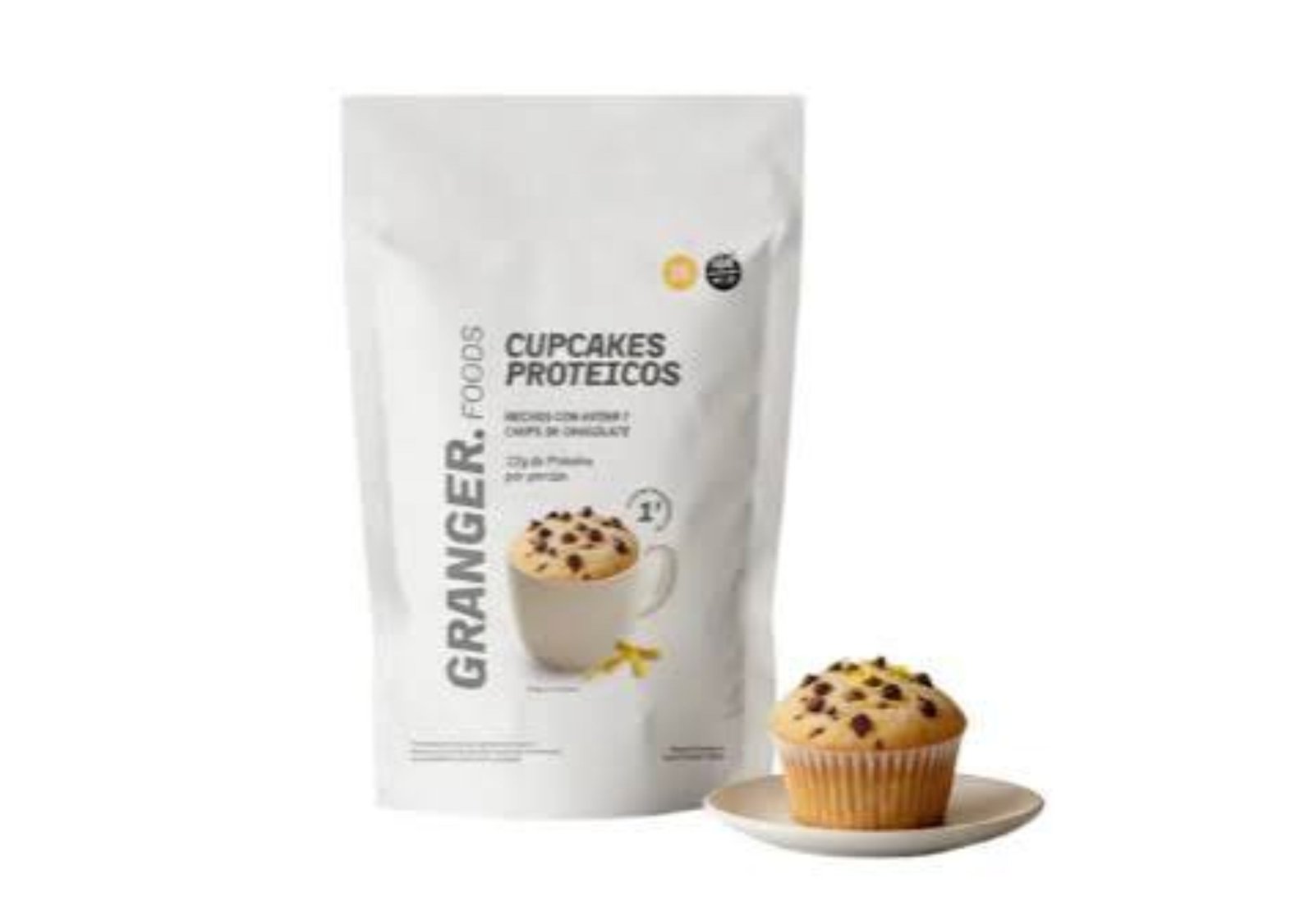 CUPCAKE PROTEICO VAINILLA LEMON GRANGER 360GR