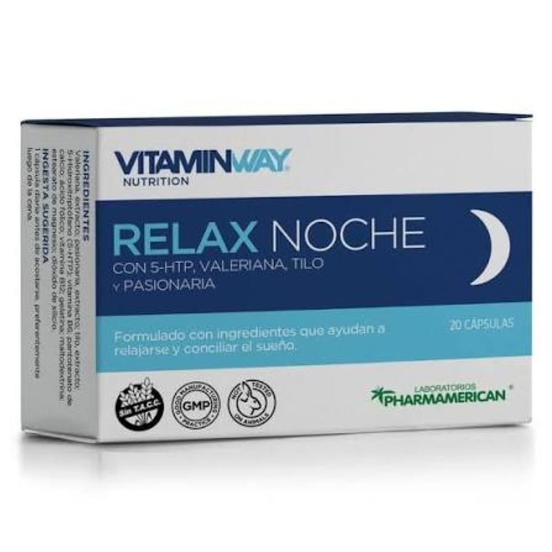 RELAX NOCHE VITAMINWAY 30 CAPS