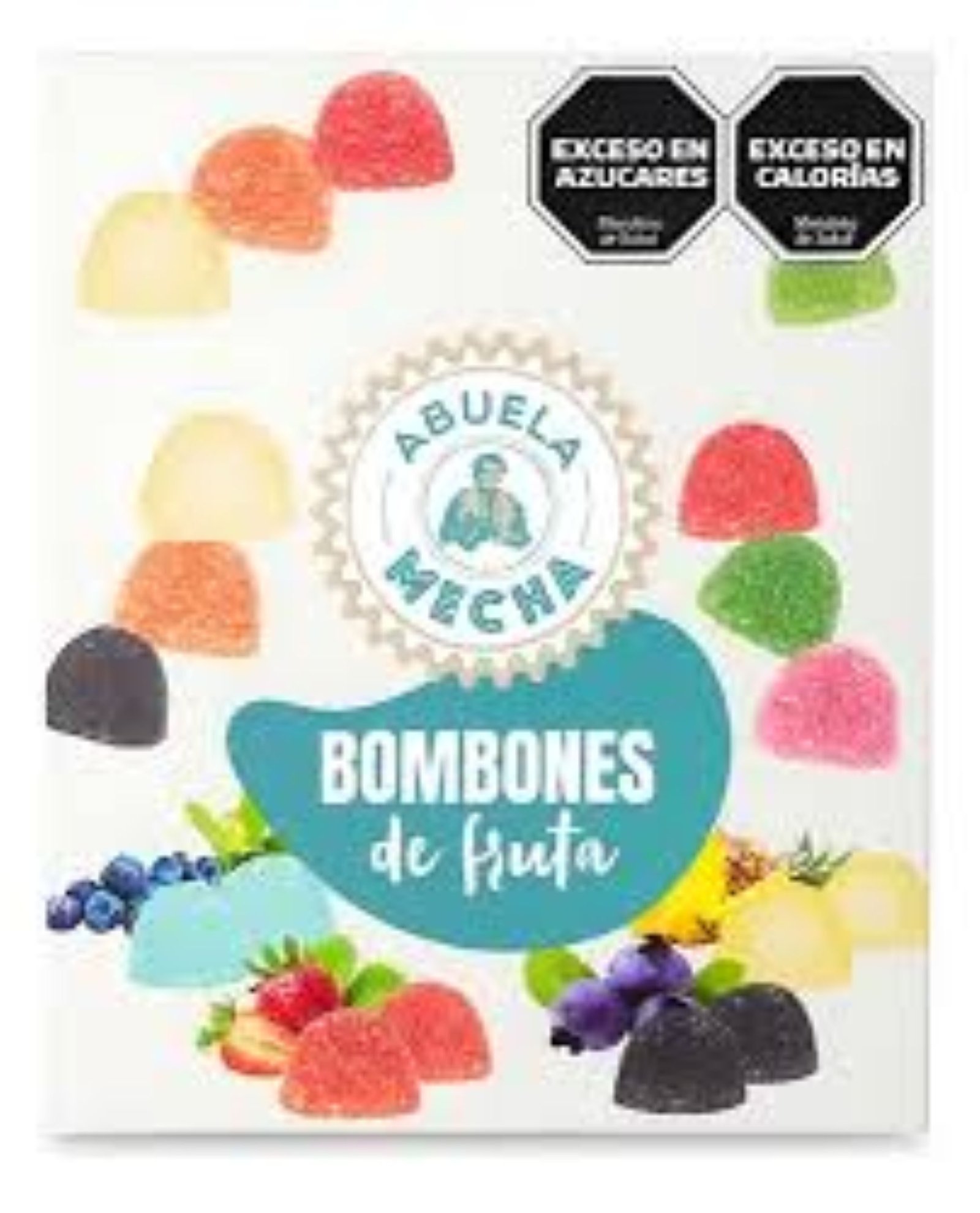 BOMBON DE FRUTA ABUELA MECHA