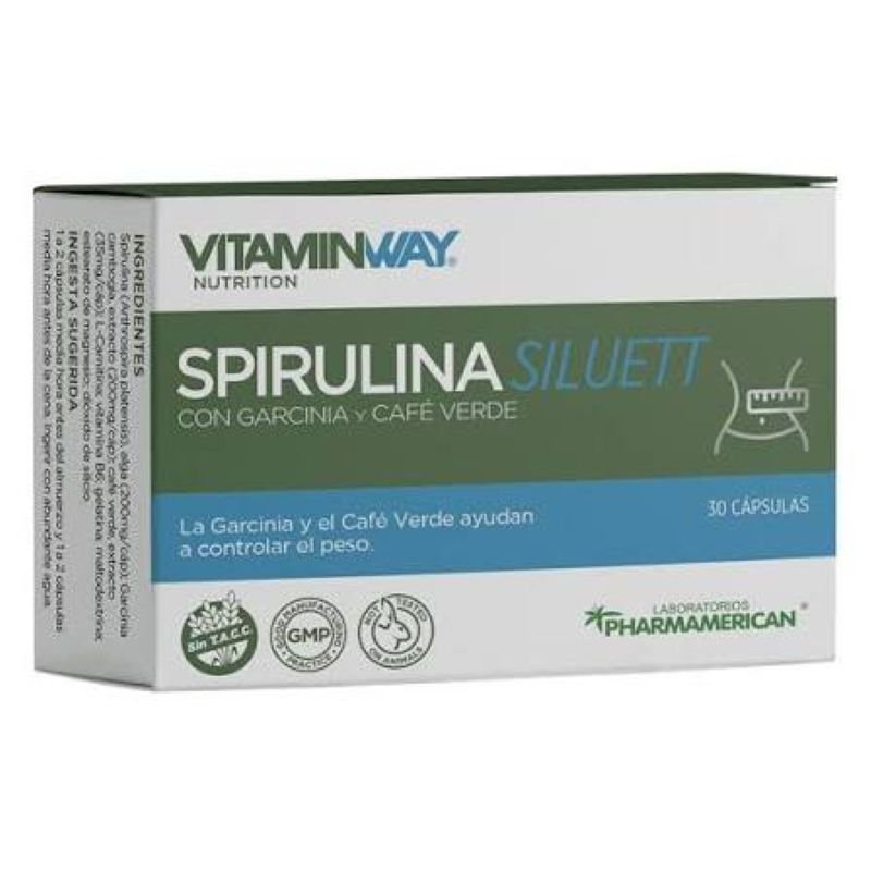 SPIRULINA SILUETT VITAMINWAY 30 COMP