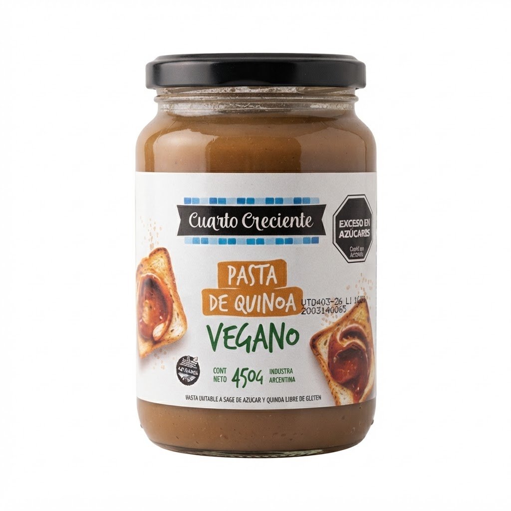 PASTA DE QUINOA CUARO CRECIENTE 450G
