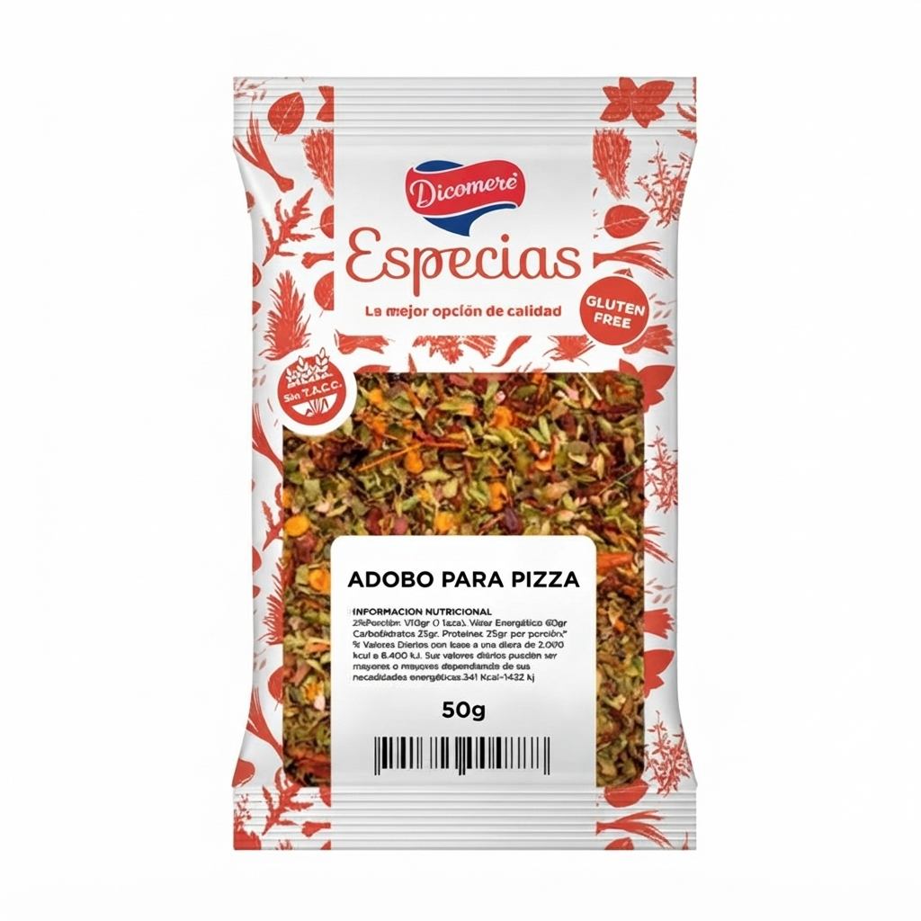 ADOBO PARA PIZZA SINTACC DICOMERE 50GR