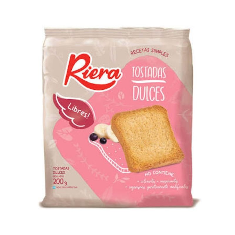 TODTADAS DULCES RIERA 200 G