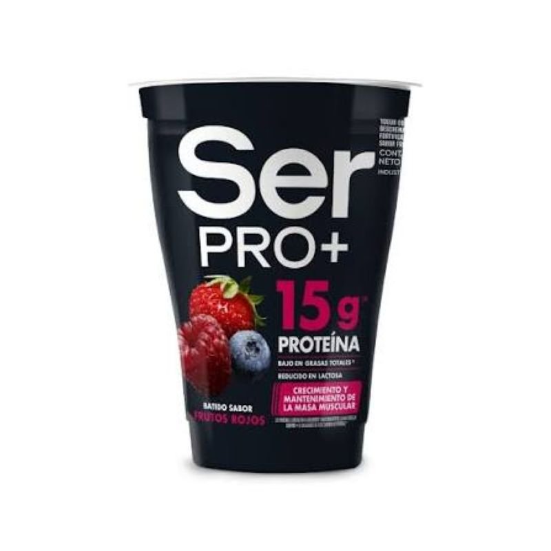 YOGUR SER PRO 15GR PROTEINA FRUTOS ROJOS 175GR
