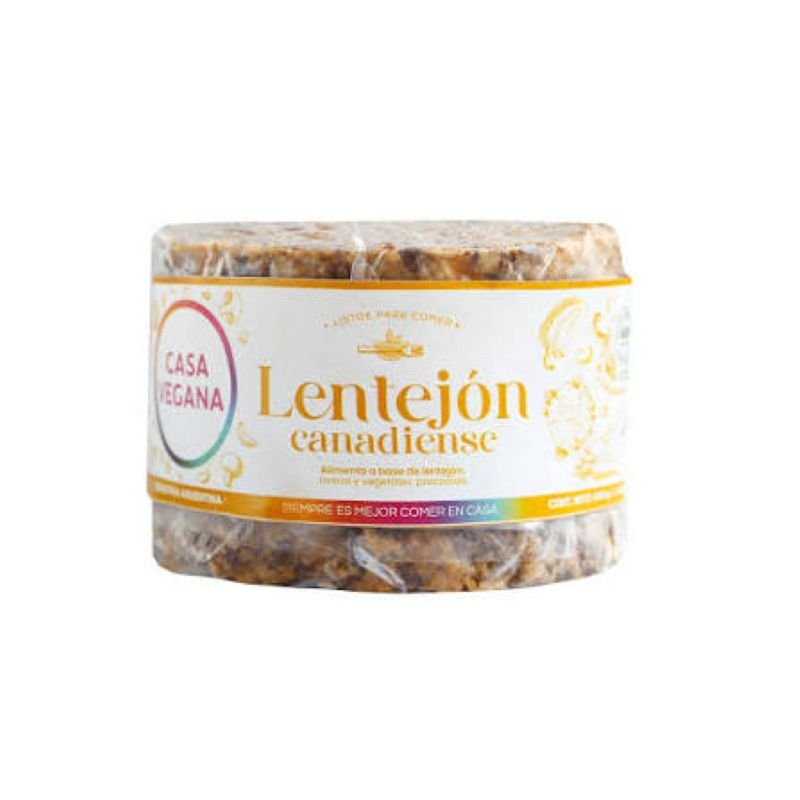 MEDALLON LENTEJON CANADIENSE CASA VEGANA 4 UN