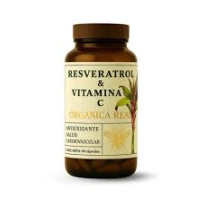 RESVERATROL Y VITAMINA C ORGANICA REAL 30 CAPS
