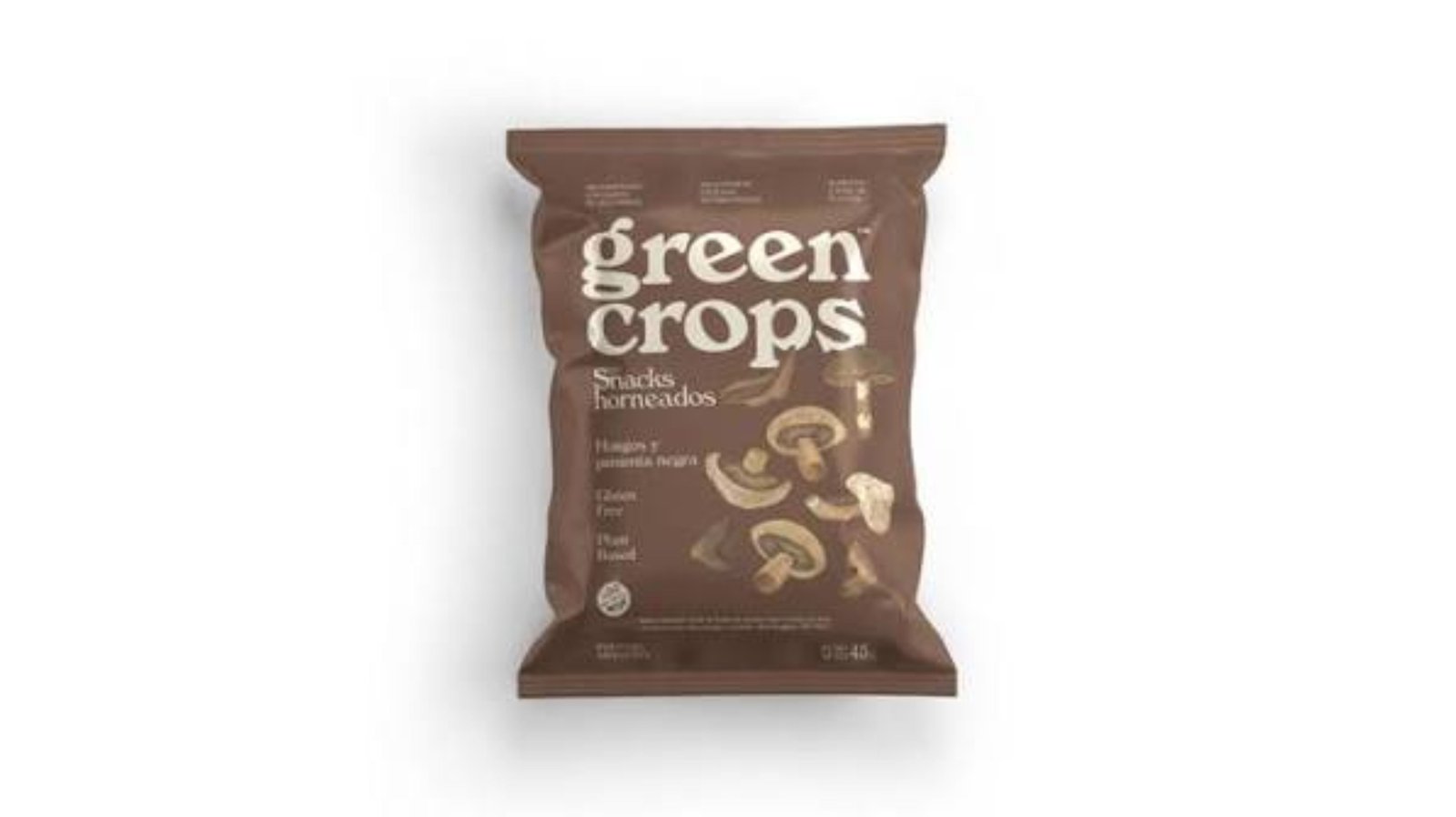 SNACK HORNEADOS GREEN CROPS HONGOS 45GR
