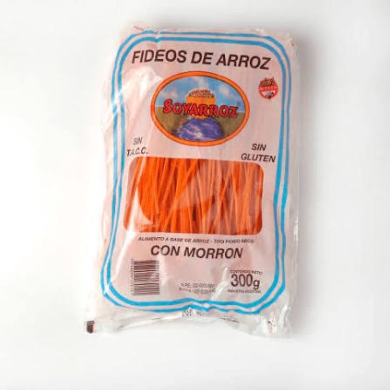 FIDEOS DE ARROZ MORRON SOYARROZ 300 G