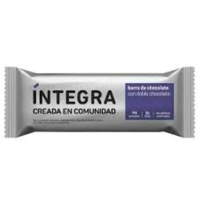BARRA DE CHOCOLATE INTEGRA DOBLE CHOCOLATE