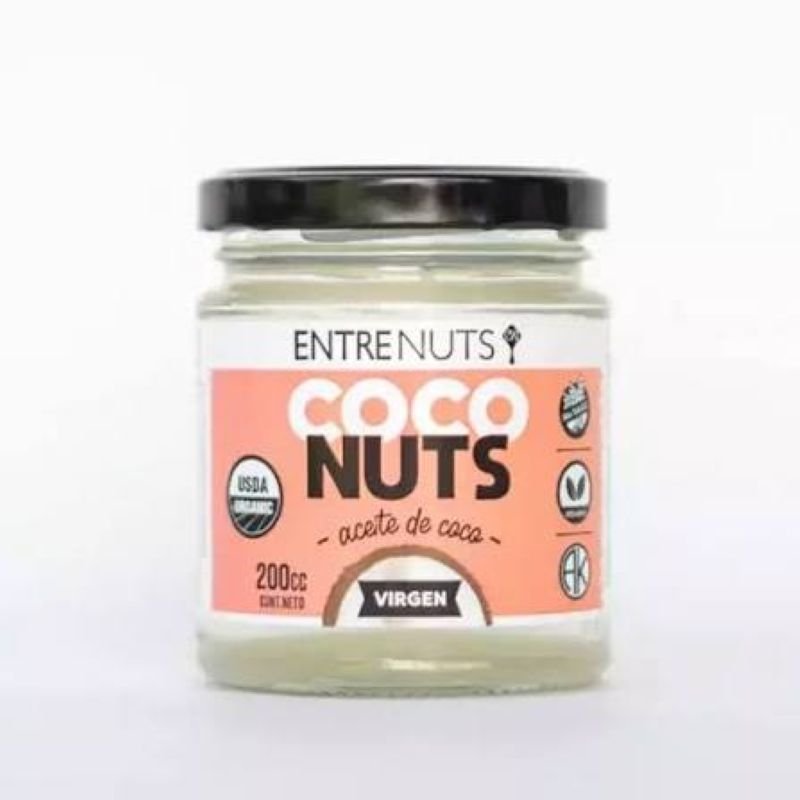 ACEITE DE COCO VIRGEN ENTRENUTS 200 CC