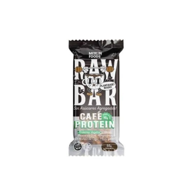BARRITA PROTEICA DE CAFE MERLIN FOODS 50 G