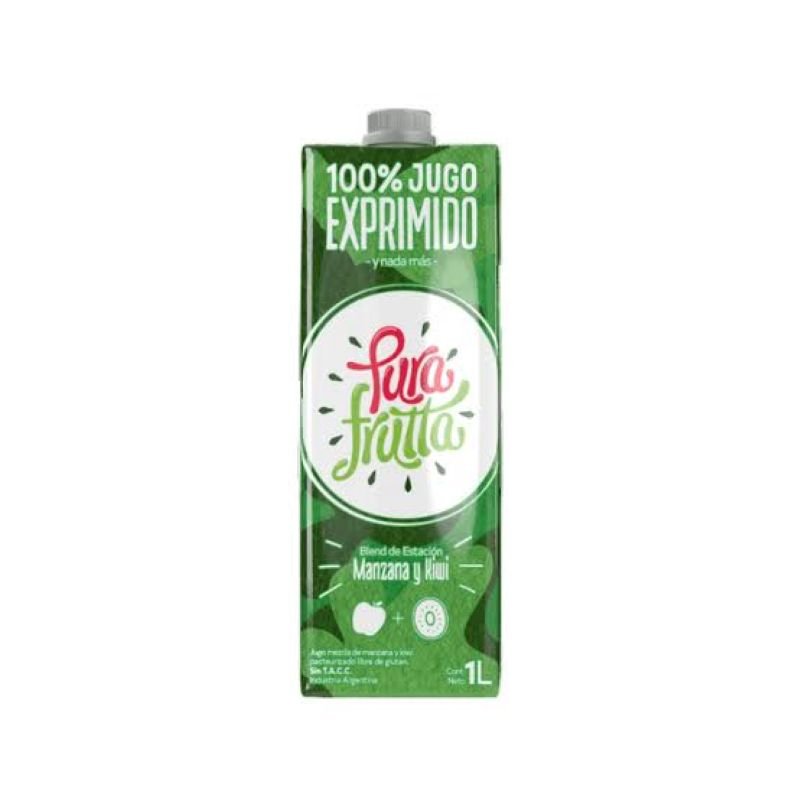 JUGO PURA FRUTTA MANZANA Y KIWI 1L