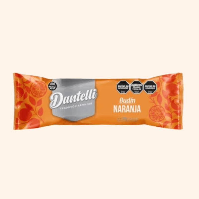 BUDIN NARANJA SIN GLUTEN DANTELLI