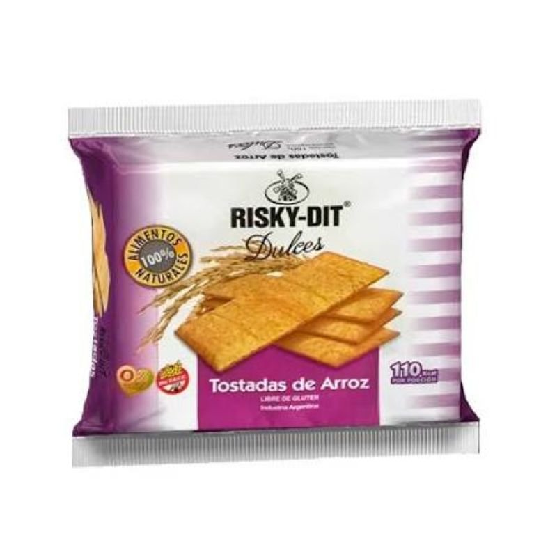 TOSTADAS DE ARROZ DULCE RISKY DIT
