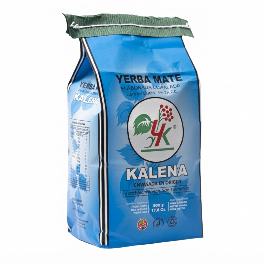 YERBA MATE DESPALADA SUAVE KALENA 500 G