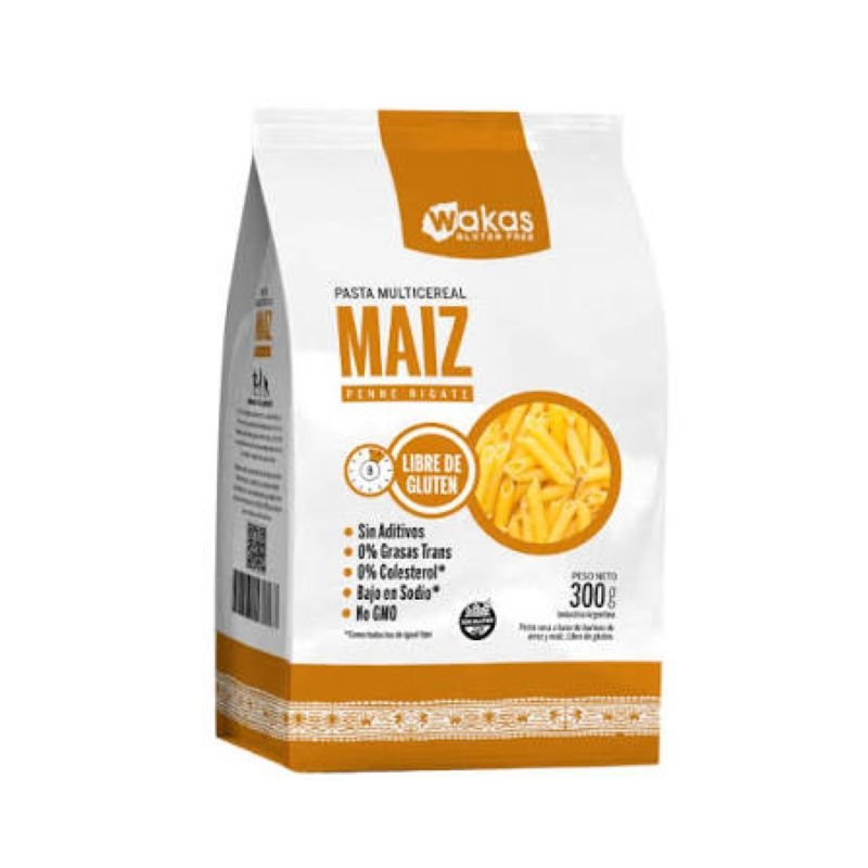 PASTA MULTICEREAL WAKAS PENNE RIGATE