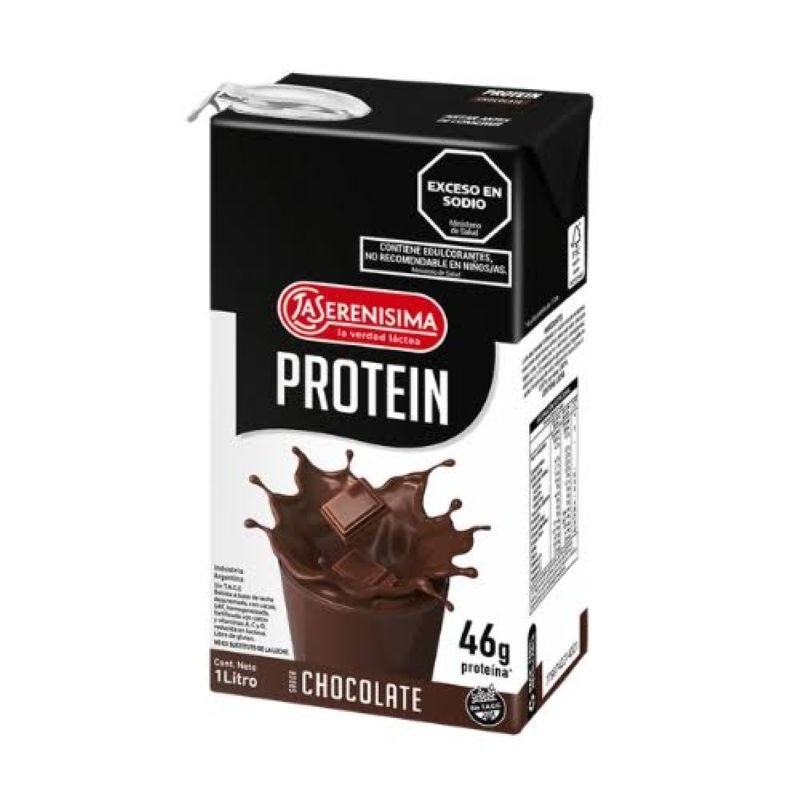 LECHE PROTEIN CHOCOLATE LA SERENISIMA 1 L
