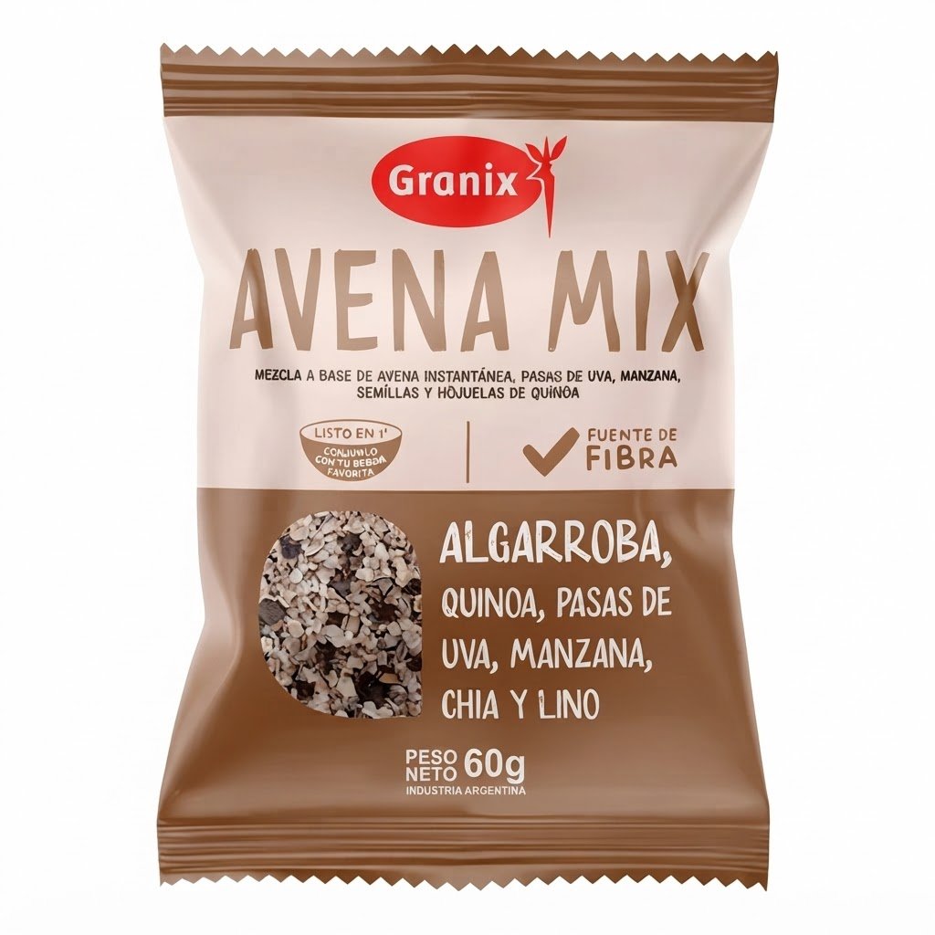 AVENA MIX ALGARROBA GRANIX 60GR