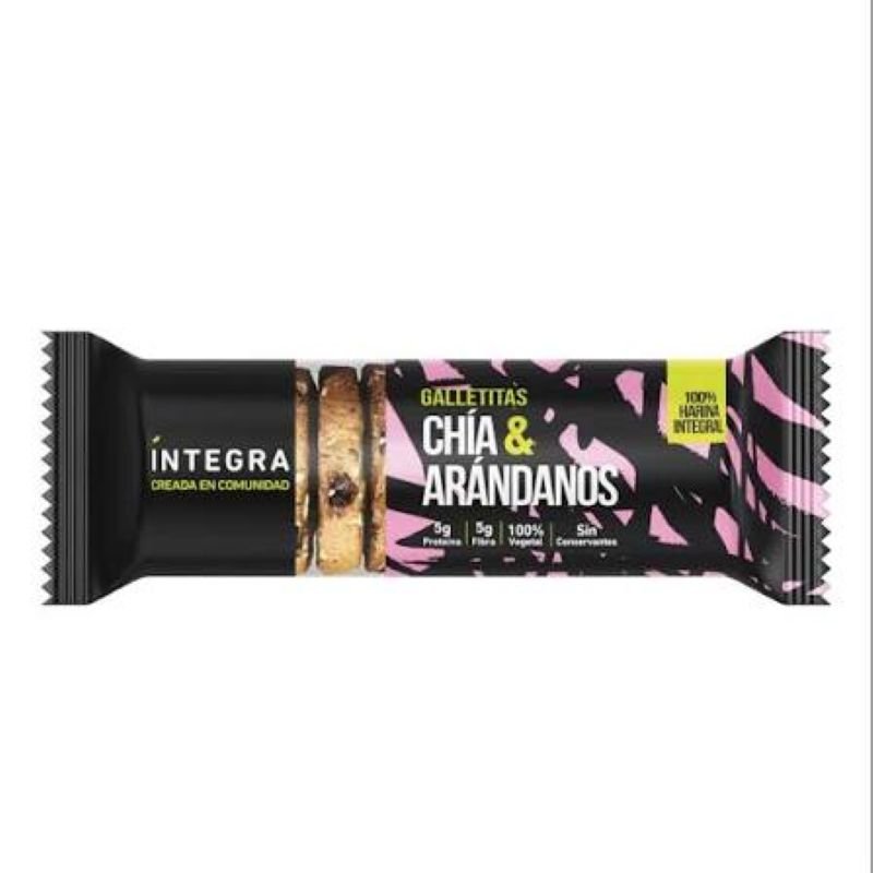 GALLETITAS CHIA Y ARANDANOS INTEGRA 200GR