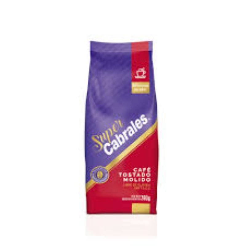 SUPER CABRALES CAFÉ TOSTADO MOLIDO 250 G