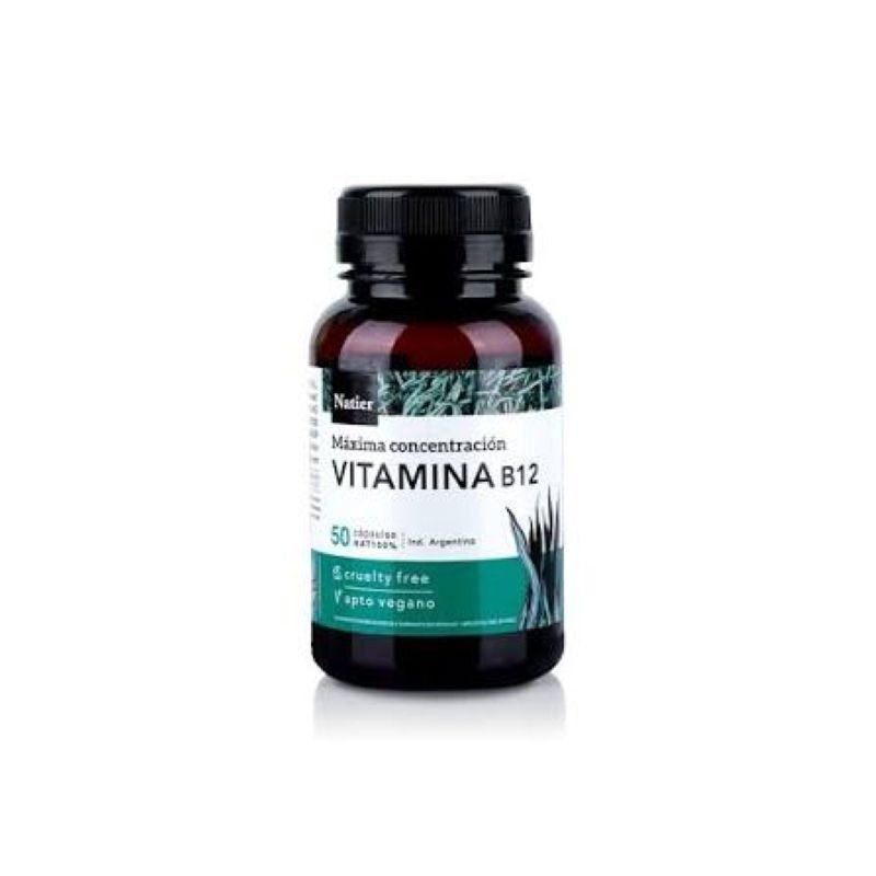VITAMINA B12 NATIER 50CAPS