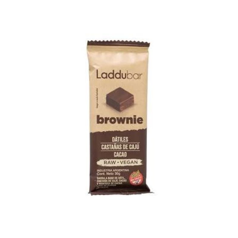 BARRITA VEGANA BROWNIE SIN TACC LADDUBAR 30 G